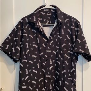 NWOT Beartooth band button up